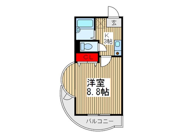 ブランドールの物件間取画像